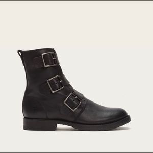 Frye Natalie Triple Buckle Boots